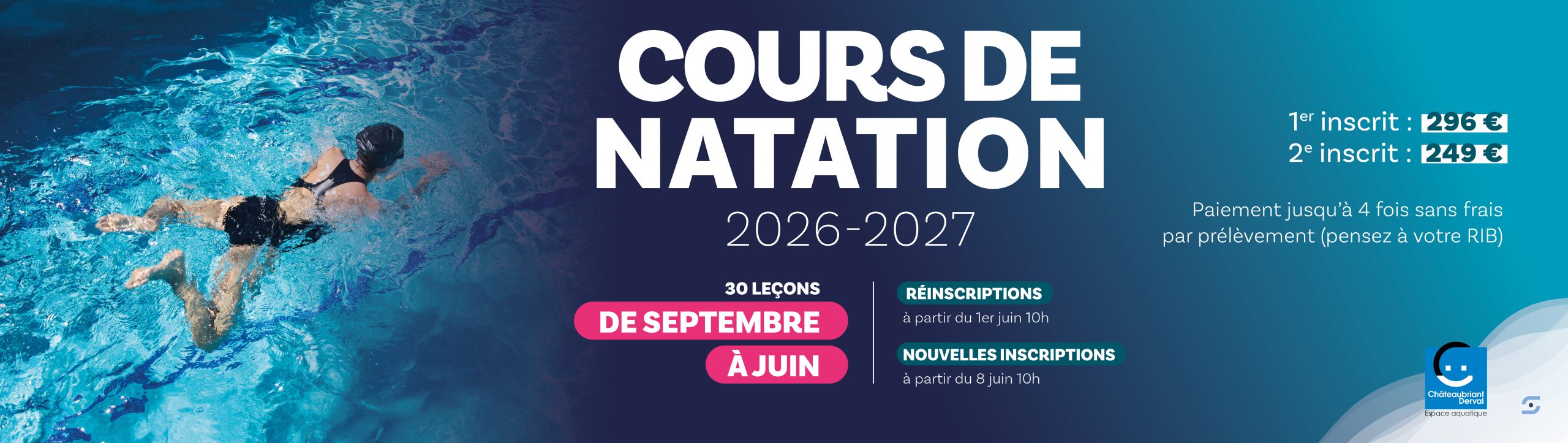 COURS DE NATATION 2026-2027