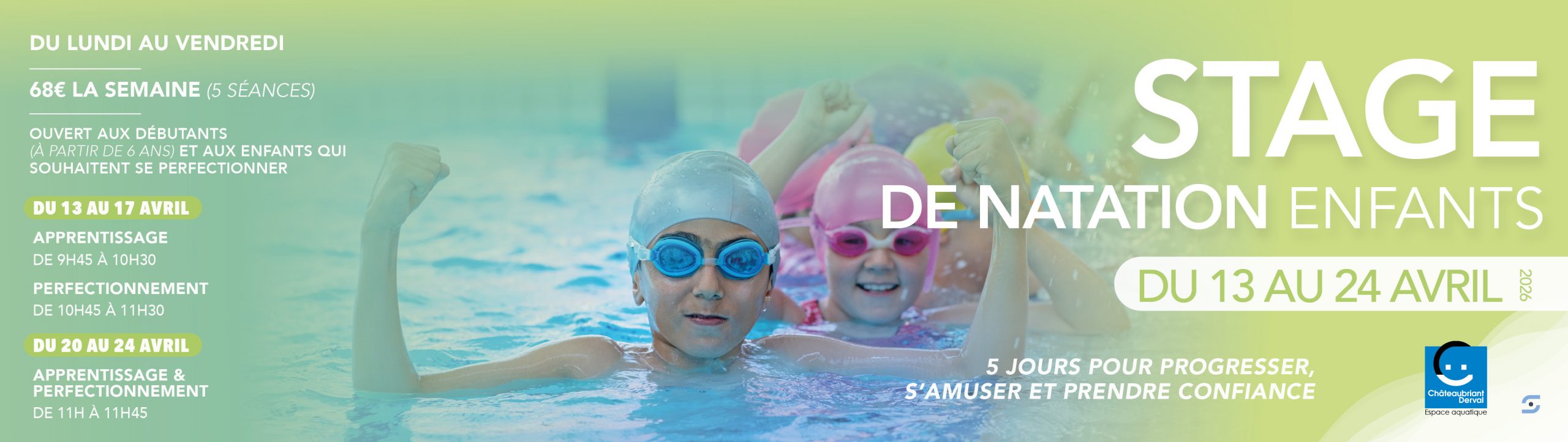 STAGE DE NATATION ENFANT