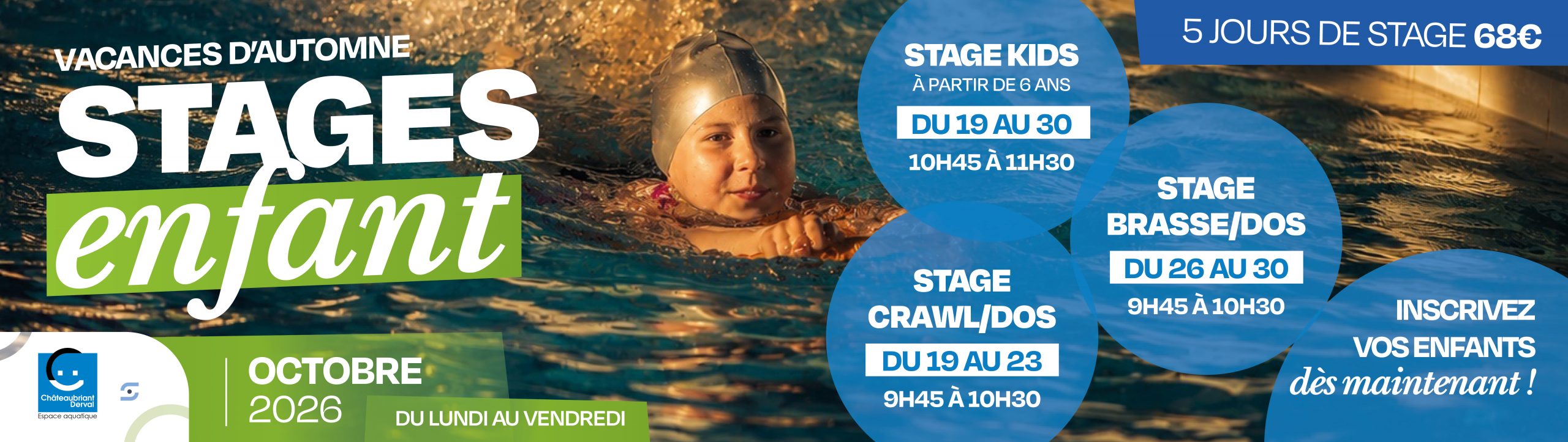 STAGES ENFANTS VACANCES D'AUTOMNE